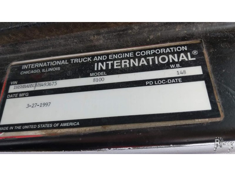 1997 International 8100 Dump Truck